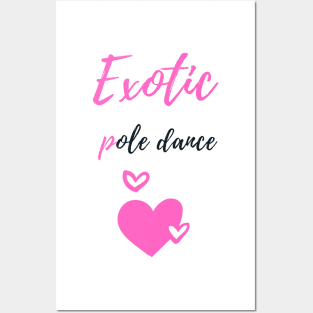 Exotic Pole Dance - Pole Dance Design Posters and Art